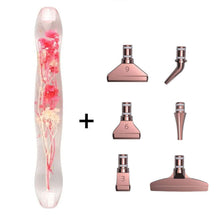 Laden Sie das Bild in den Galerie-Viewer, Premium-Stift Ergonomisch Diamond Painting mit Blumen Rosa