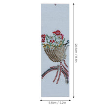 Laden Sie das Bild in den Galerie-Viewer, Lesezeichen Diamond Painting Korb Blumen