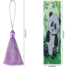 Laden Sie das Bild in den Galerie-Viewer, Lesezeichen Diamond Painting Panda