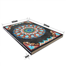 Laden Sie das Bild in den Galerie-Viewer, Notizbuch Diamond Painting Blume Blau