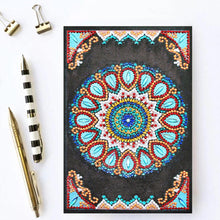 Laden Sie das Bild in den Galerie-Viewer, Notizbuch Diamond Painting Blume Blau