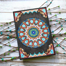 Laden Sie das Bild in den Galerie-Viewer, Notizbuch Diamond Painting Blume Blau