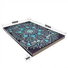 Laden Sie das Bild in den Galerie-Viewer, Notizbuch Diamond Painting Diamanten Blau
