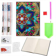Laden Sie das Bild in den Galerie-Viewer, Notizbuch Diamond Painting mit Blume