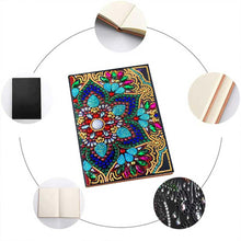 Laden Sie das Bild in den Galerie-Viewer, Notizbuch Diamond Painting mit Blume