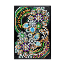 Laden Sie das Bild in den Galerie-Viewer, Notizbuch Diamond Painting mit Blumen