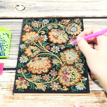 Laden Sie das Bild in den Galerie-Viewer, Notizbuch Diamond Painting - Blumen
