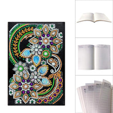 Laden Sie das Bild in den Galerie-Viewer, Notizbuch Diamond Painting mit Blumen