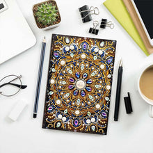 Laden Sie das Bild in den Galerie-Viewer, Notizbuch Diamond Painting Design Mandala