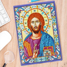 Laden Sie das Bild in den Galerie-Viewer, Notizbuch Diamond Painting Ikone Jesus