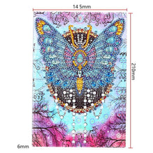 Laden Sie das Bild in den Galerie-Viewer, Notizbuch Diamond Painting Schmetterling
