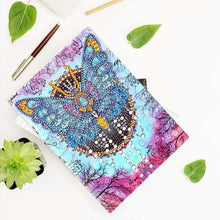 Laden Sie das Bild in den Galerie-Viewer, Notizbuch Diamond Painting Schmetterling