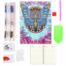 Laden Sie das Bild in den Galerie-Viewer, Notizbuch Diamond Painting Schmetterling