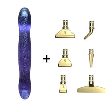 Laden Sie das Bild in den Galerie-Viewer, Premium-Stift Diamond Painting Ergonomisch Glitzer Violett 5 Varianten