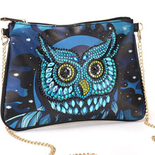 Laden Sie das Bild in den Galerie-Viewer, Tasche Diamond Painting Eule