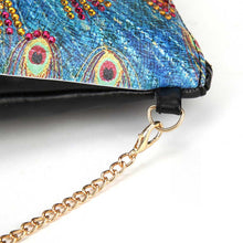 Laden Sie das Bild in den Galerie-Viewer, Tasche Diamond Painting Pfau Rot