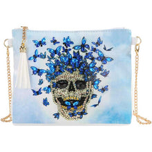 Laden Sie das Bild in den Galerie-Viewer, Tasche Diamond Painting Totenkopf