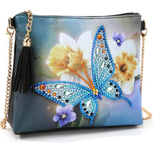 Laden Sie das Bild in den Galerie-Viewer, Tasche Diamond Painting mit Schmetterling