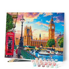 Laden Sie das Bild in den Galerie-Viewer, Malen nach Zahlen für Erwachsene | Frühling in London | Figured'Art