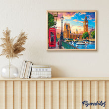 Laden Sie das Bild in den Galerie-Viewer, Malen nach Zahlen für Erwachsene | Frühling in London | Figured'Art