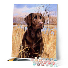 Laden Sie das Bild in den Galerie-Viewer, Malen nach Zahlen für Erwachsene | Labrador | Figured'Art