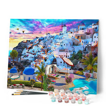 Laden Sie das Bild in den Galerie-Viewer, Malen nach Zahlen – Santorini