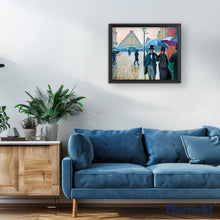 Laden Sie das Bild in den Galerie-Viewer, Malen nach Zahlen – Paris-Straße, Regentag – Gustave Caillebotte