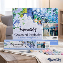 Laden Sie das Bild in den Galerie-Viewer, Malen nach Zahlen – Paris-Straße, Regentag – Gustave Caillebotte