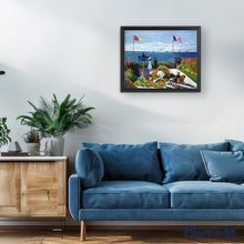 Laden Sie das Bild in den Galerie-Viewer, Malen nach Zahlen – Die Terrasse am Sainte Adresse – Monet
