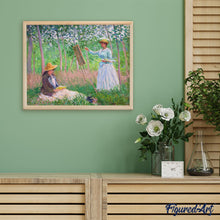 Laden Sie das Bild in den Galerie-Viewer, Malen nach Zahlen – Im Wald in Giverny – Monet