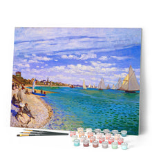 Laden Sie das Bild in den Galerie-Viewer, Malen nach Zahlen – Regatta bei Sainte–Adresse – Monet