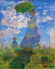 Laden Sie das Bild in den Galerie-Viewer, Diamond Painting – Der Spaziergang – Monet – 40 x 50 cm auf Keilrahmen gespannt