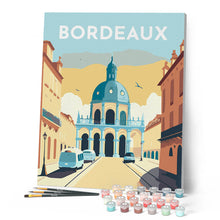 Laden Sie das Bild in den Galerie-Viewer, Reiseplakat Bordeaux