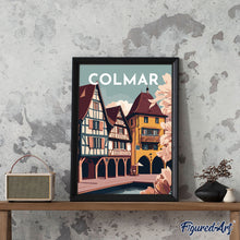 Laden Sie das Bild in den Galerie-Viewer, Reiseplakat Colmar
