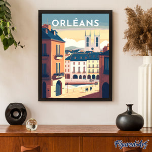 Diamond Painting – Reiseplakat Orleans