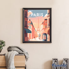 Laden Sie das Bild in den Galerie-Viewer, Diamond Painting – Reiseplakat Paris I