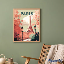 Laden Sie das Bild in den Galerie-Viewer, Reiseplakat Paris II