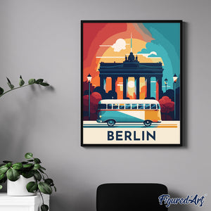 Reiseplakat Berlin