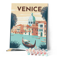 Laden Sie das Bild in den Galerie-Viewer, Reiseplakat Venedig