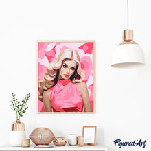 Laden Sie das Bild in den Galerie-Viewer, Blonde Diva in Pink