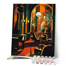 Laden Sie das Bild in den Galerie-Viewer, Art-Deco-Club