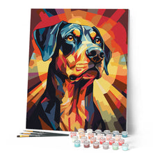 Laden Sie das Bild in den Galerie-Viewer, Art-Deco-Hund