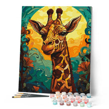 Laden Sie das Bild in den Galerie-Viewer, Giraffe Art Deco