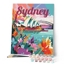Laden Sie das Bild in den Galerie-Viewer, Reiseposter Sydney