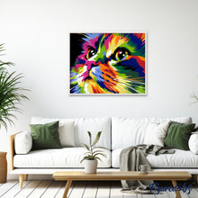 Laden Sie das Bild in den Galerie-Viewer, Pop Art Niedliche Katze