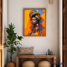 Laden Sie das Bild in den Galerie-Viewer, Traditionelles afrikanisches Mädchen
