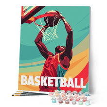 Laden Sie das Bild in den Galerie-Viewer, Sportposter Basketball
