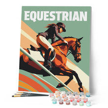 Laden Sie das Bild in den Galerie-Viewer, Sportposter Reitsport
