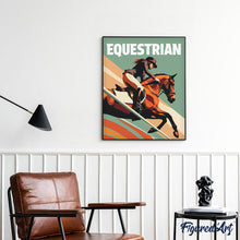 Laden Sie das Bild in den Galerie-Viewer, Sportposter Reitsport
