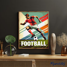 Laden Sie das Bild in den Galerie-Viewer, Sportposter Fußball